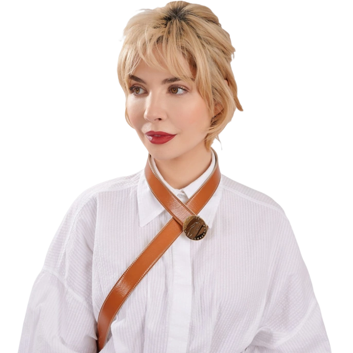3 Ceintures femme cuir Leather Womens Belts 2 - Alis Mita