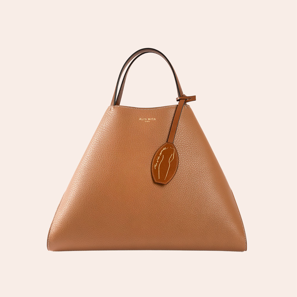 Designer Bag Tote Oprah Winfrey Leather Tote Bags Sacs cabas cuir Alis Mita 03C02 3 - Alis Mita