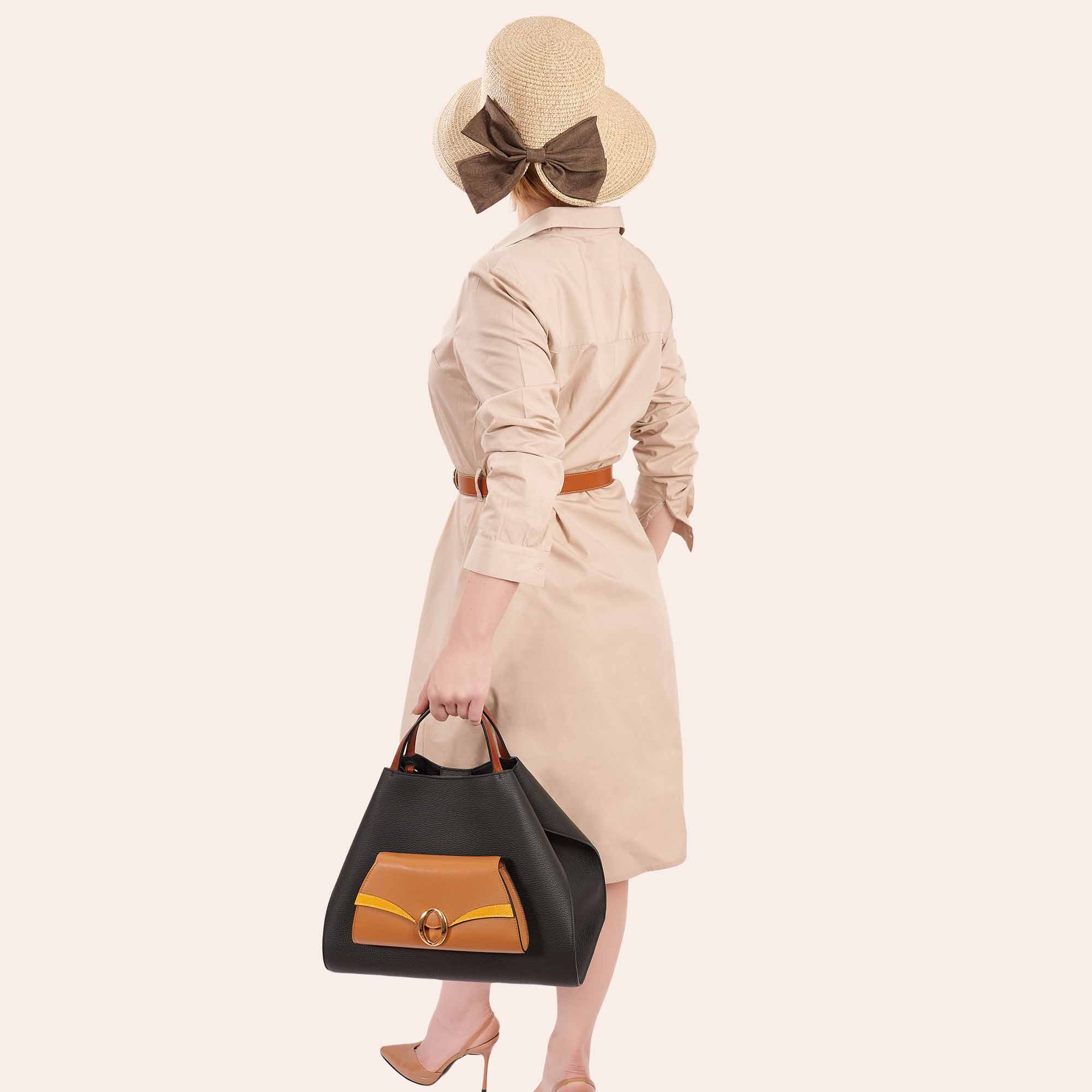 Leather Tote Bags Sacs personnsalisables Convertible Bags Alis Mita Sacs cuir noir femme Oprah Sacs Cabas Cuir Leather Tote Bag Black 7 GOLT