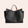 Cabas Oprah T noir position 3 - Alis Mita